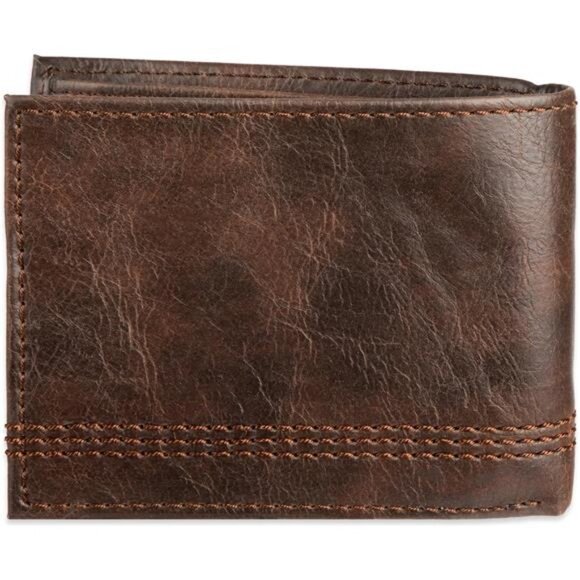 Men's Leather Extra Capacity Slimfold Wallet - Picture 3 of 7